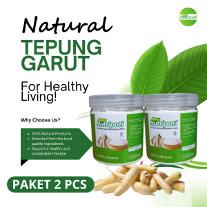 Paket 2 Pcs Tepung Garut / Irut / Angkrik