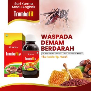 Trombofito - Sherin Madu Angkak Sari Kurma Trombofito Solusi Atasi DBD 470 gram